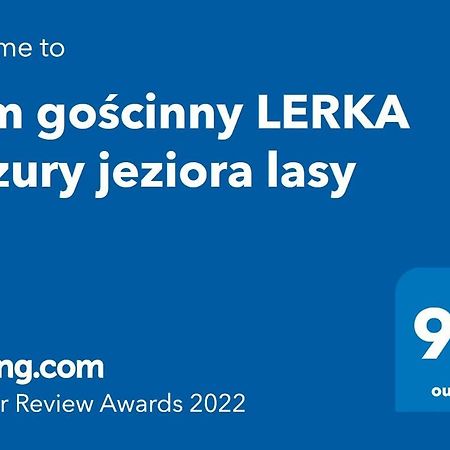 Dom Goscinny Lerka - 240 M2 Mazury Jeziora Lasy Lakorz 外观 照片